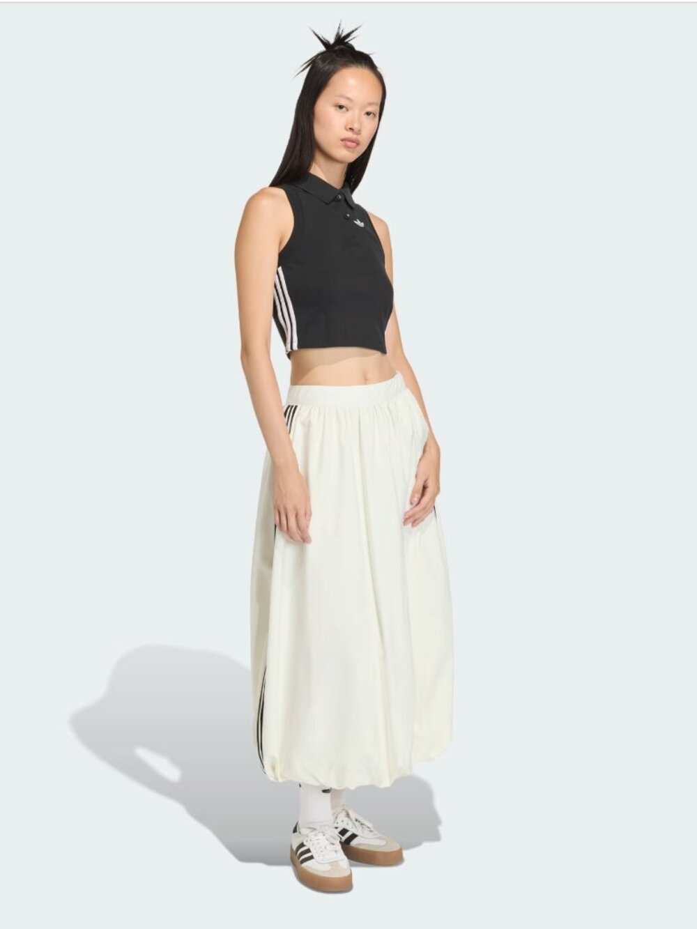 NWT Adidas Originals Women's Balloon Long Skirt Size 8